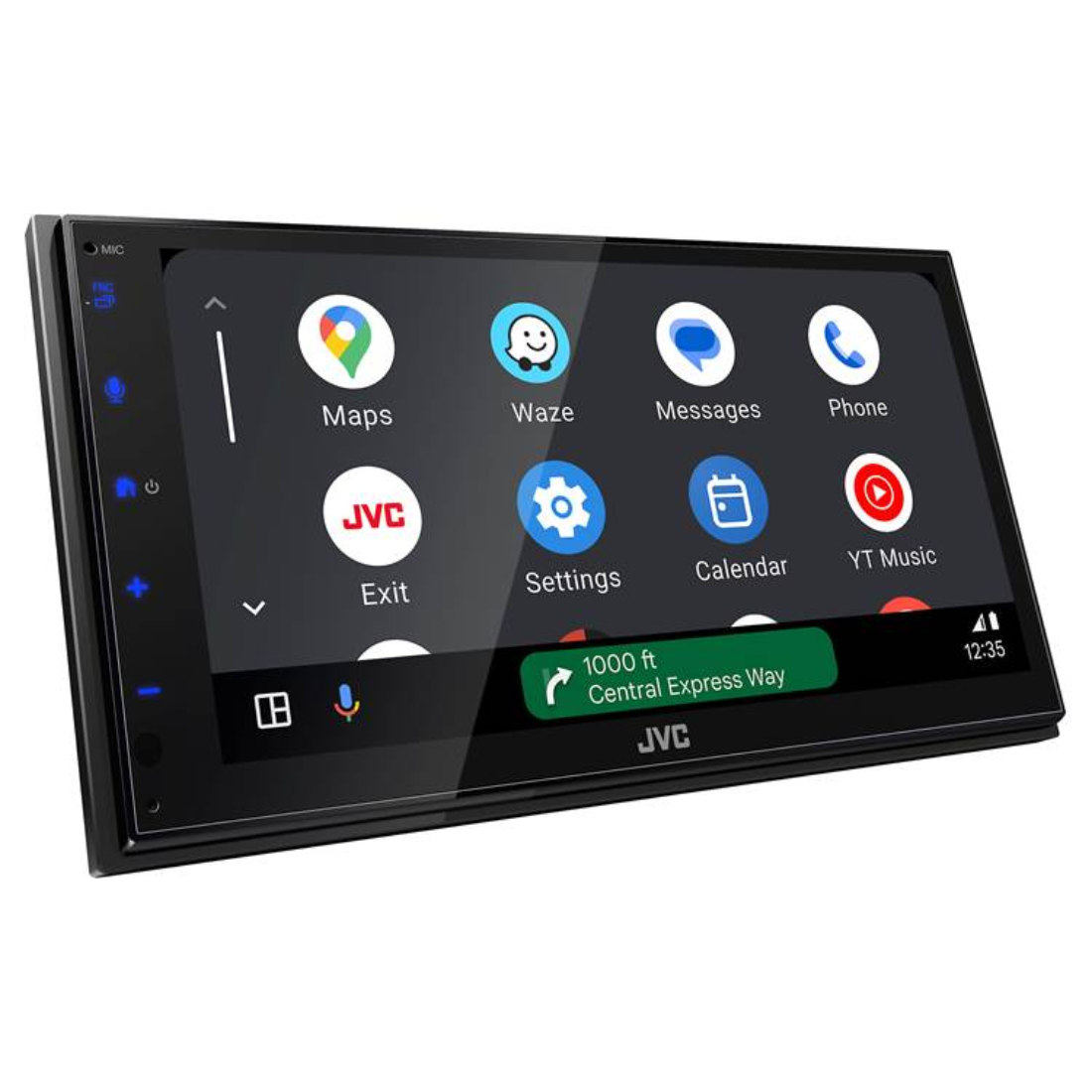 JVC KW-M695BW 6.8" Digital Multimedia Receiver with Apple CarPlay & Android Auto
