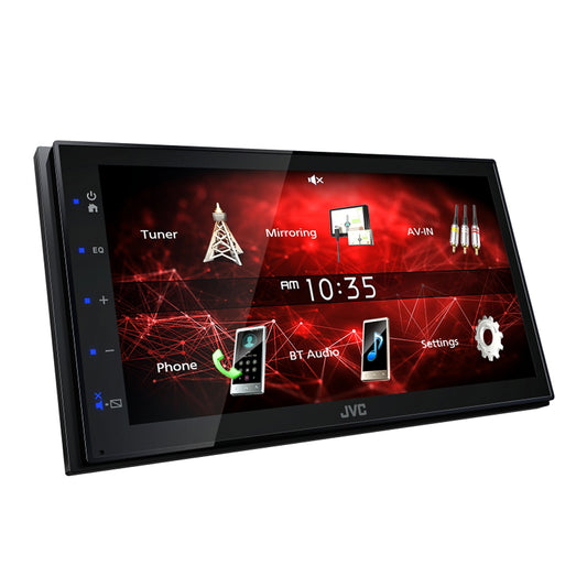 JVC KW-M150BT 2-DIN In-Dash Bluetooth Digital Media Receiver w/ 6.8" Touchscreen