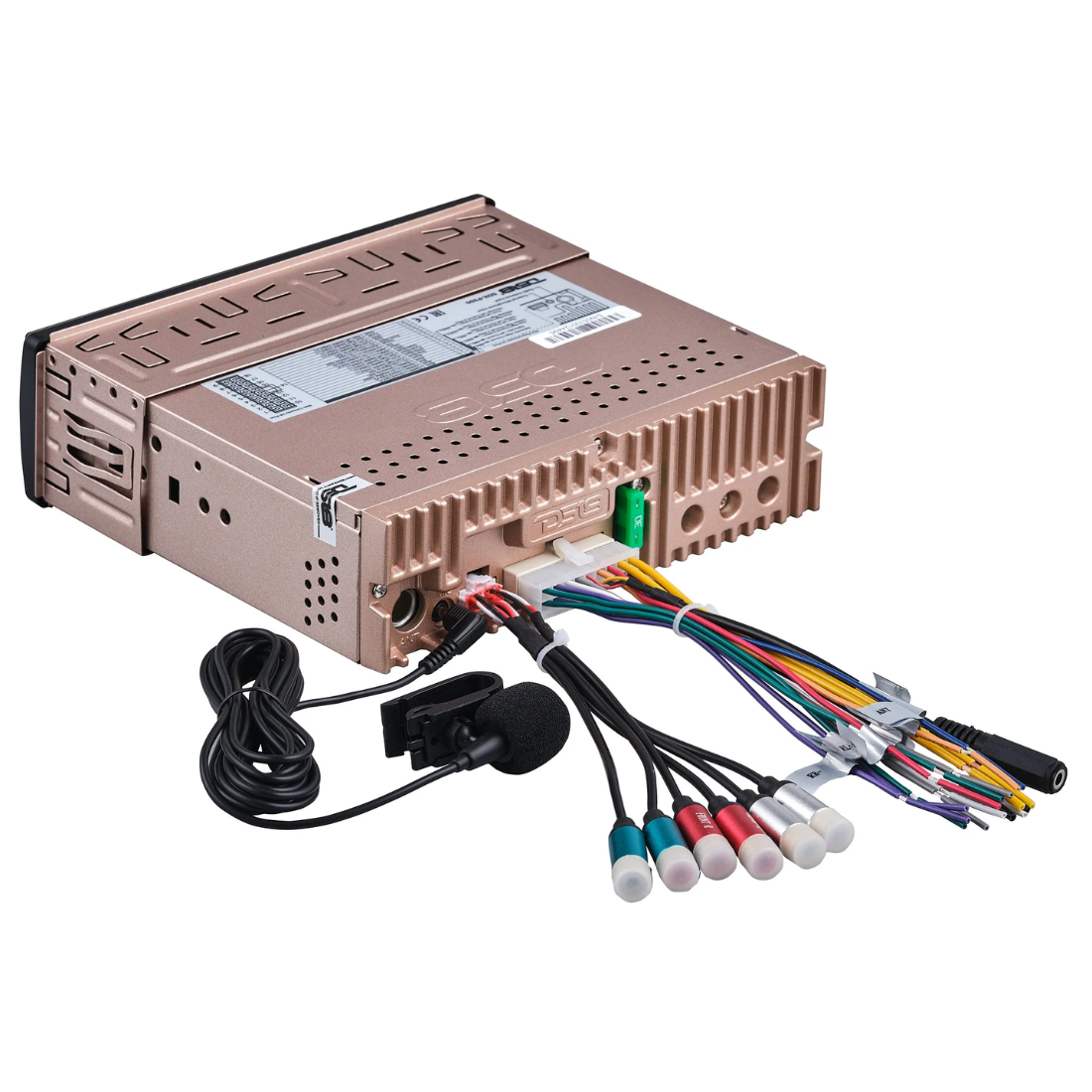 DS18 SDX-P200 1-DIN Bluetooth USB Digital Media Receiver with DSP & Built-in Amp