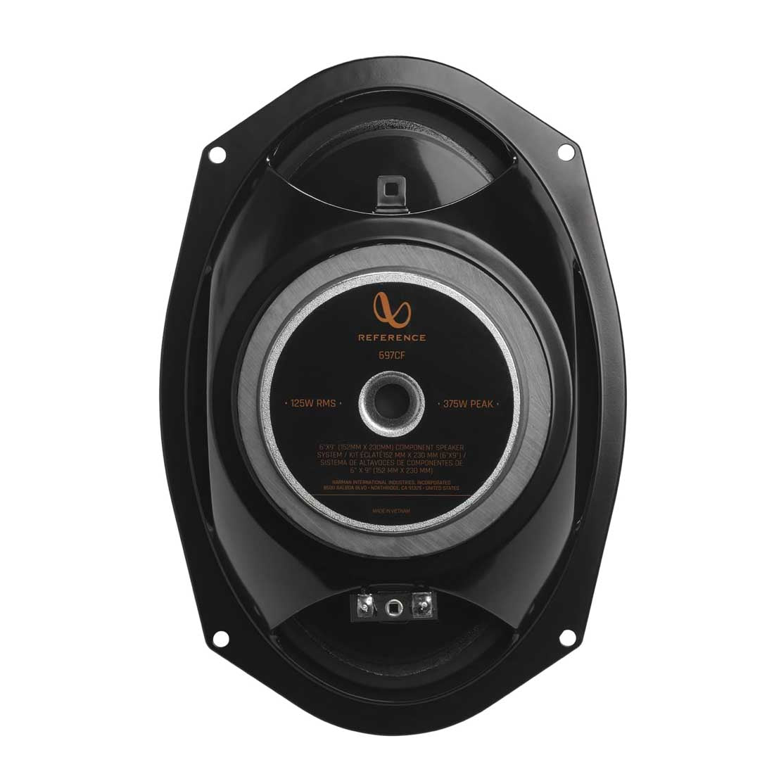 Infinity REF697CF 6" x 9" 750W Peak 2-Way Component Speaker System w/ Crossover