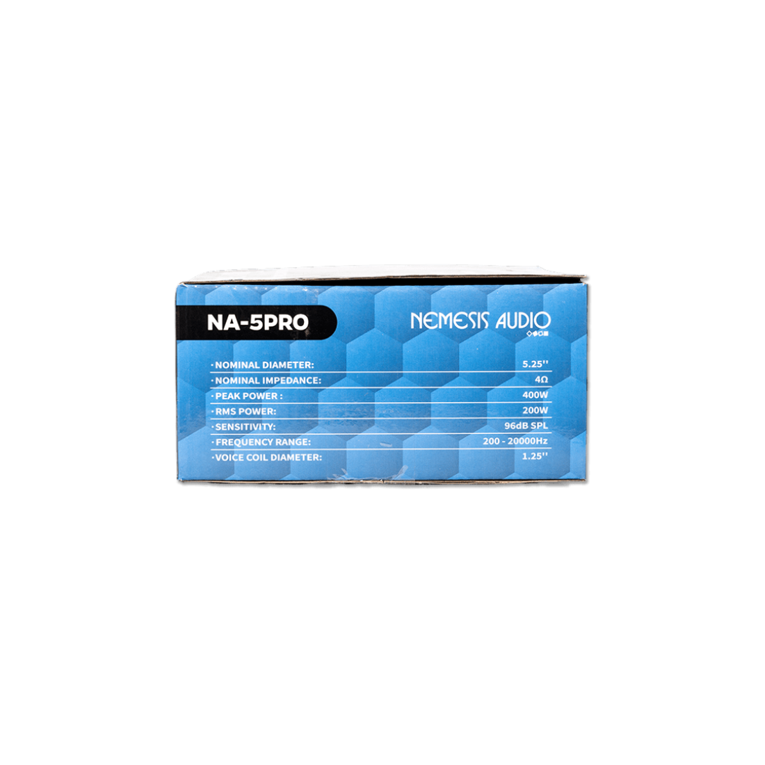 Nemesis Audio NA-5PRO 5.25" 400W Peak 4-Ohm 1.25" VC Midrange Coaxial Speaker