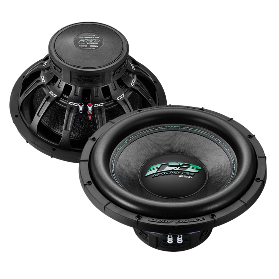 Deaf Bonce Apocalypse DB-SA255 D1 15" 2000W Max Dual 1-Ohm Voice Coil Subwoofer