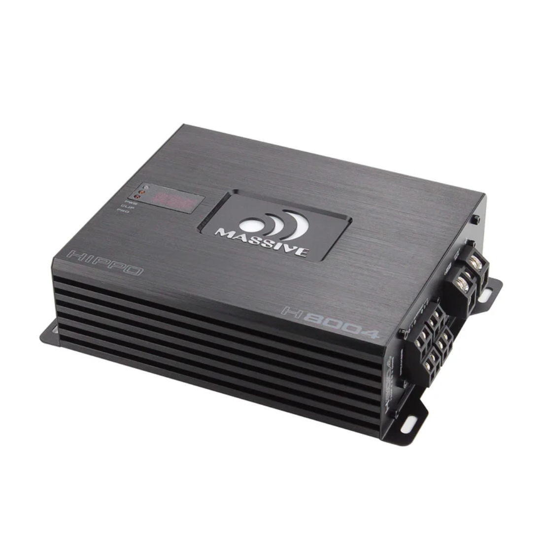 Massive Audio H8004 4-Channel 125W RMS x 4 @ 4-Ohms MOSFET Car Amplifier