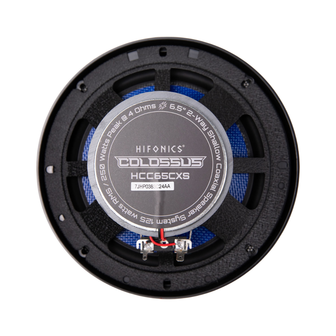 Hifonics HCC65CXS Colossus Classic 6.5" 125W Peak Shallow Mount Coaxial Speakers