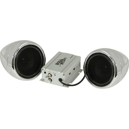 Boss Audio MC420B All-Terrain 3" Full Range Speakers & 600W Max Amplifier System
