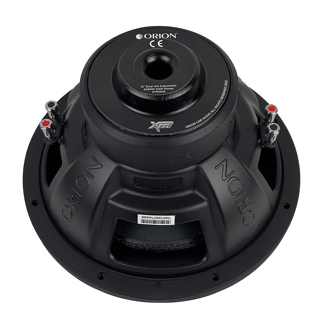 Orion XTR124D 12" 2400W Max Dual 4-Ohm Voice Coil DVC Car Audio Subwoofer