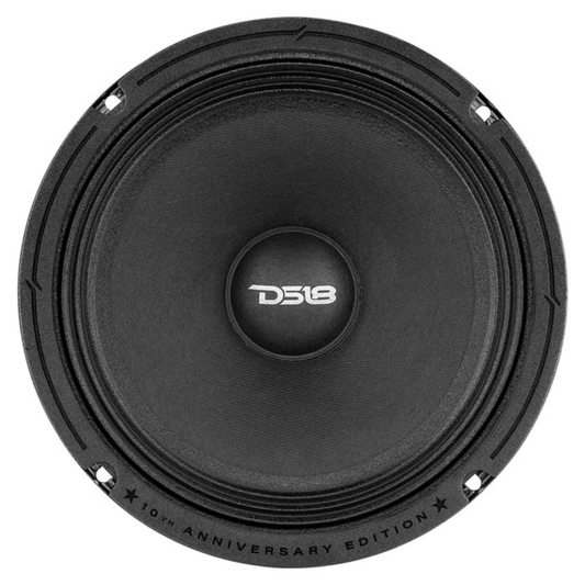 DS18 PRO-84XA 8" 550W Max 4-Ohm Mid-Bass Loudspeaker (Single) | 10th Anniversary