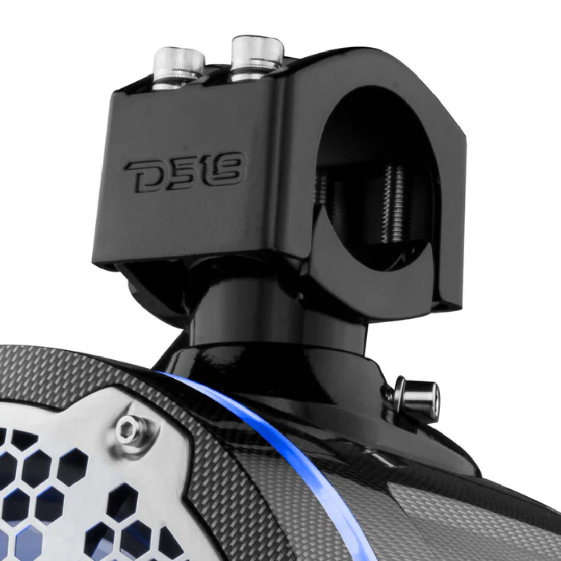 DS18 CF-X8TP 8" 375W Max Marine & Powersports Tower Speakers w/ RGB LED Lights