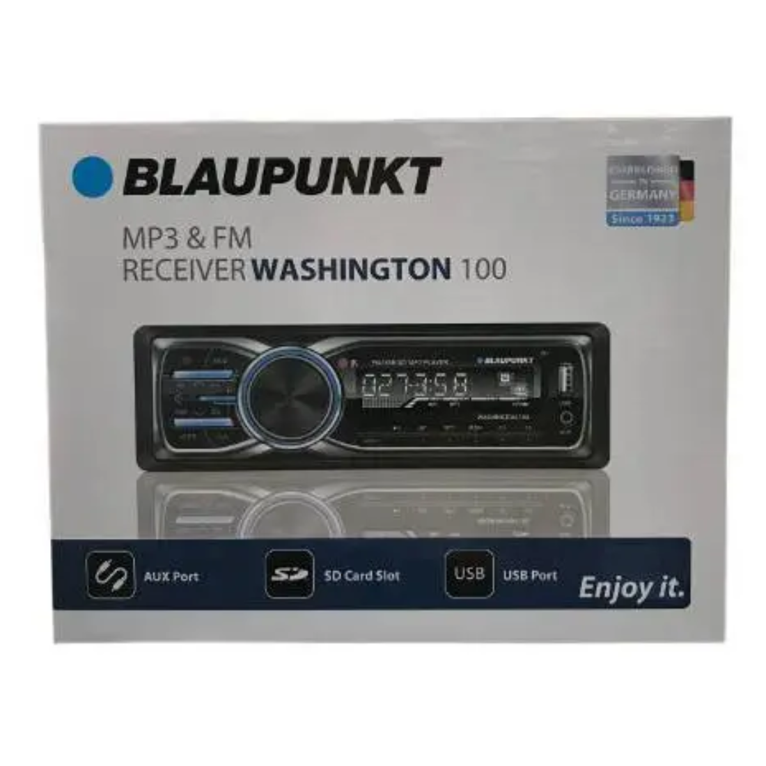 Blaupunkt WASHINGTON 100 1/2-DIN Car In-Dash MP3/FM/SD Card/USB/Aux-In Receiver