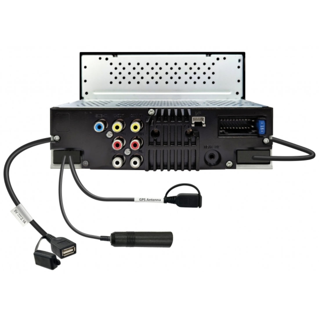 JVC KW-M590BT 6.8" Touchscreen Digital Receiver with Apple CarPlay Android Auto