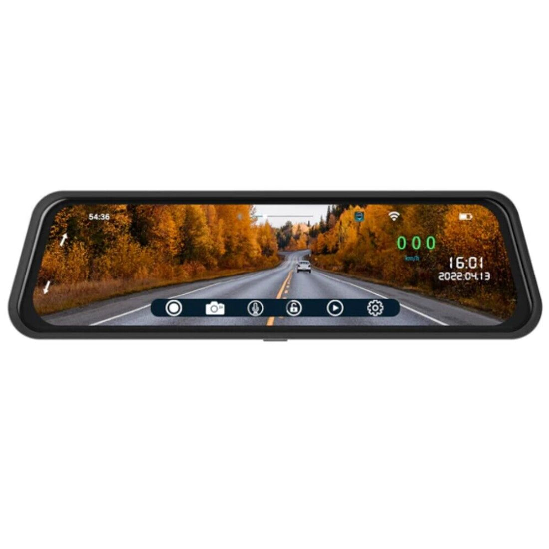 Boyo VTR93M Streaming Media Rear View Mirror Monitor DVR w/ 9.35" Touchscreen