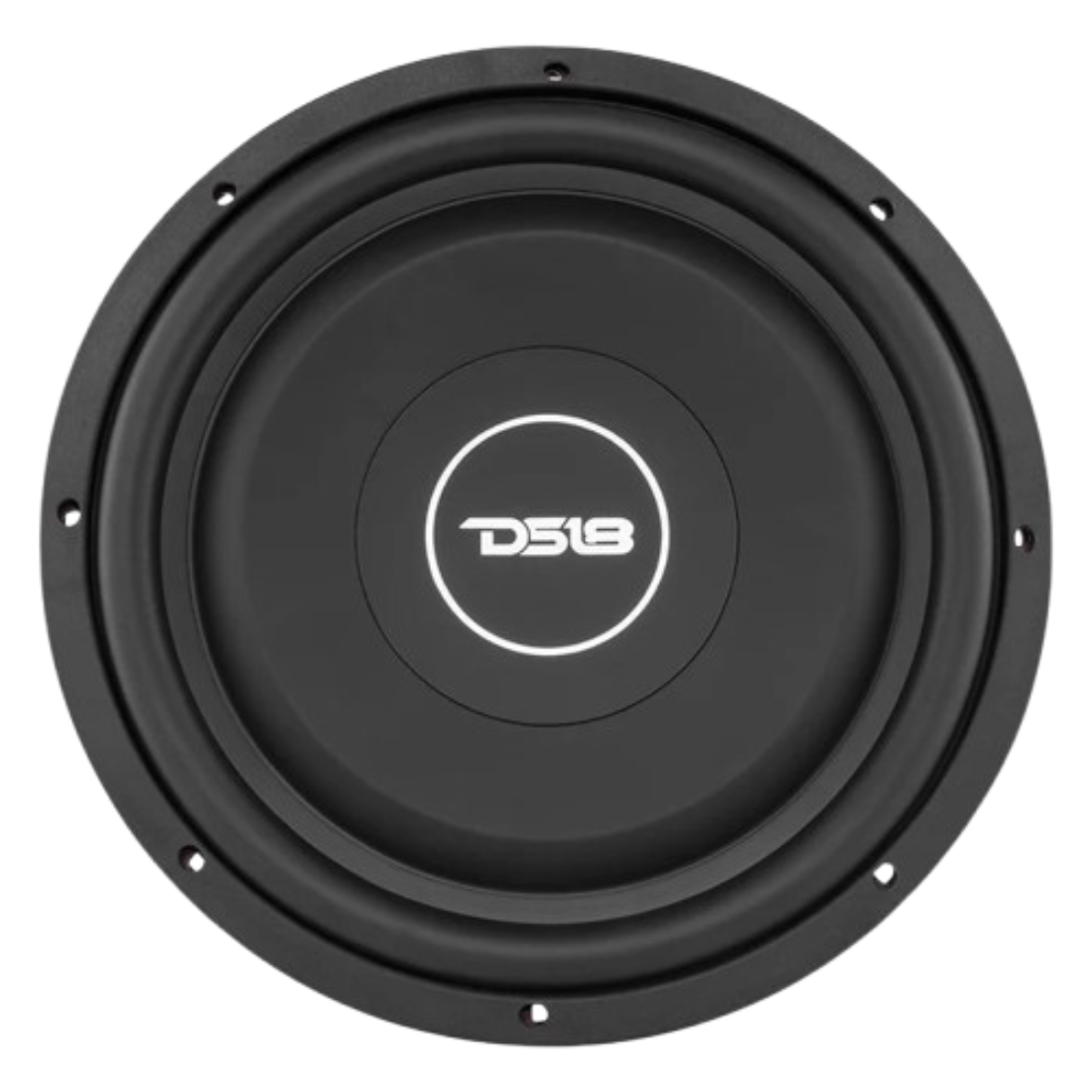 DS18 SRW12.4D 12" 440W Max Dual 4-Ohm Voice Coil DVC Shallow-Mount Car Subwoofer