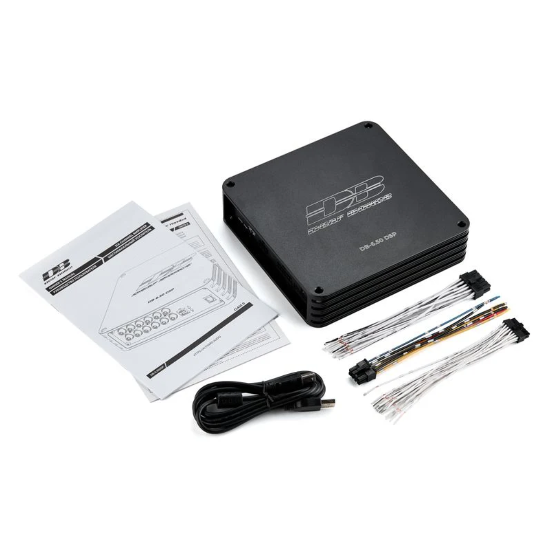 Deaf Bonce DB-6.50 DSP 6-Channel 50W RMS x 6 @4-Ohm Class-AB Processor Amplifier