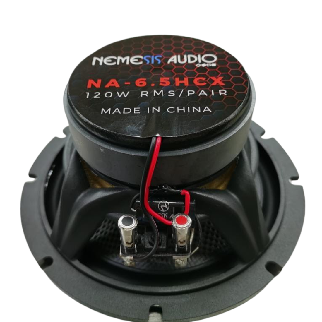 Nemesis Audio NA-6.5HCX 6.5" 120 Watts RMS Power 4-Ohms Car Coaxial Speakers
