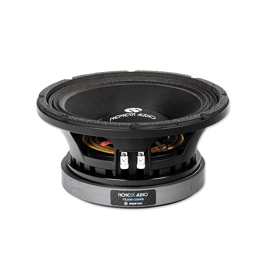 Nemesis Audio TEAM-10MR 10" 1500W Peak Power 4-Ohm 3.5" VC Car Midrange Speaker