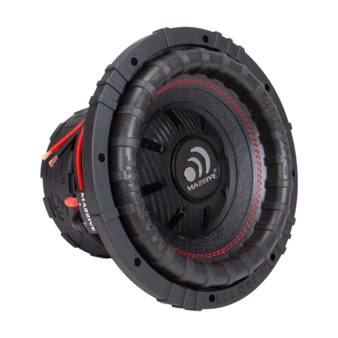 Massive Audio GTR104 10" 1500W Peak Dual 4-Ohm Voice Coil DVC Car Subwoofer