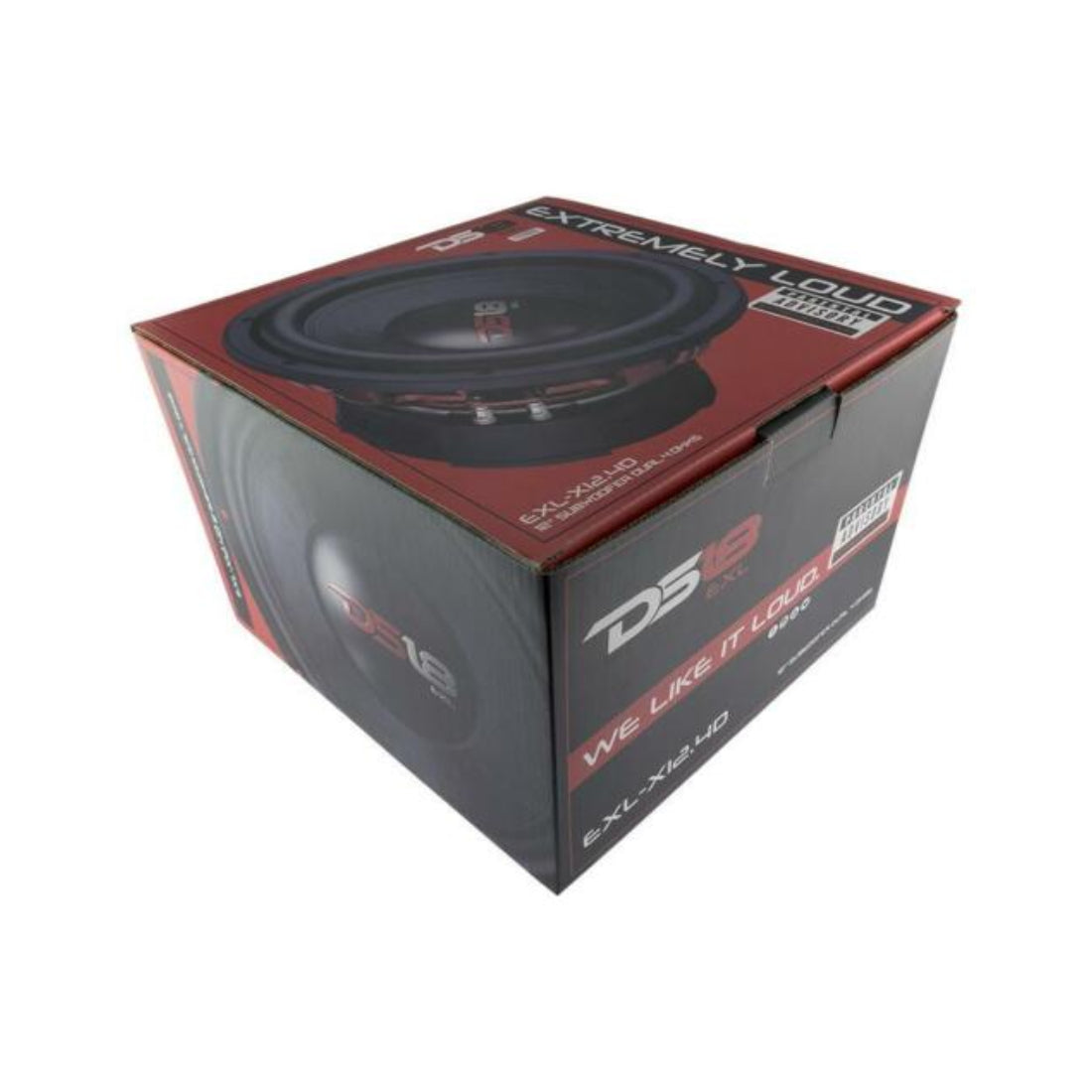 DS18 EXL-X12.4D 2500 Watts Max 12" Dual 4-Ohm Voice Coil Stereo Car Audio Subwoofer