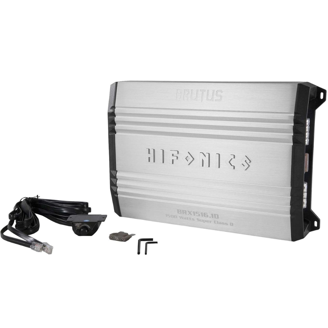 Hifonics BRX1516.1D 1-CH Monoblock 1500 Watts Super Class-D Car Audio Amplifier