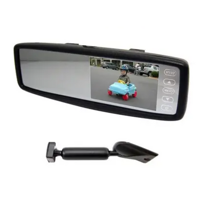 Accele RVM430TG 4.3" Widescreen LCD Glass-Mount Rear-View Mirror Monitor