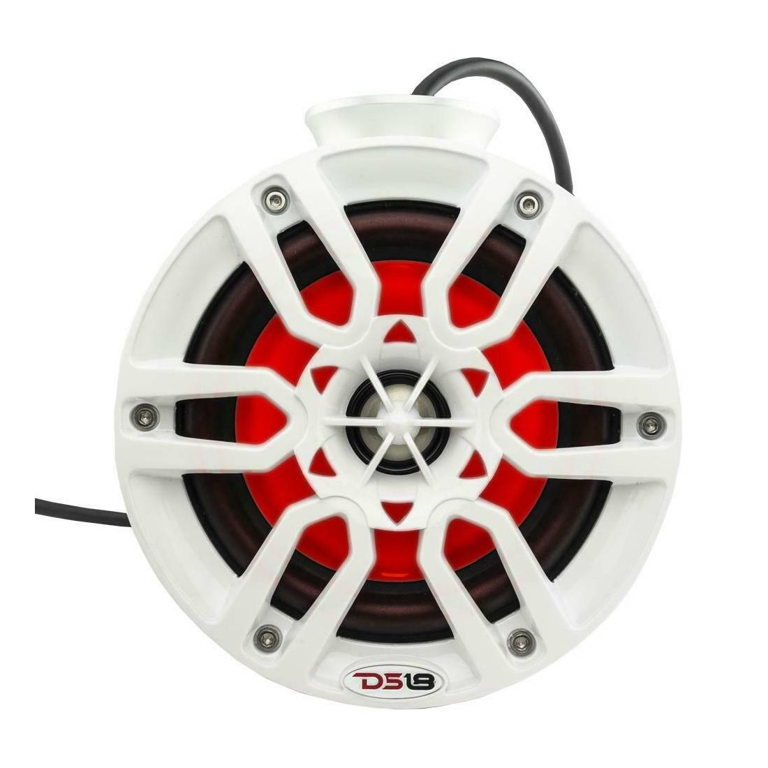 DS18 NXL-PS8W 750 Watts Max Power 4 Ohms 8" RGB Light Mini Marine Speaker Pods