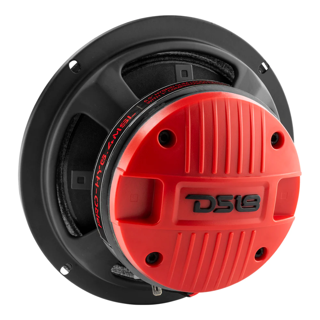 DS18 PRO-HY6.4MSL 6.5" 300W 4-Ohms Hybrid Midrange Speaker w/ Built-in Driver