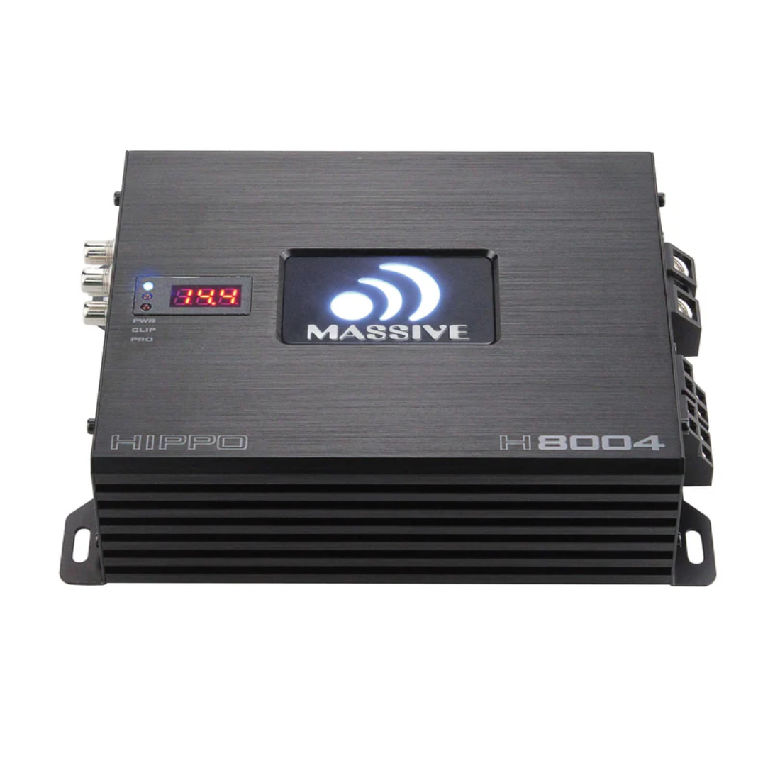 Massive Audio H8004 4-Channel 125W RMS x 4 @ 4-Ohms MOSFET Car Amplifier