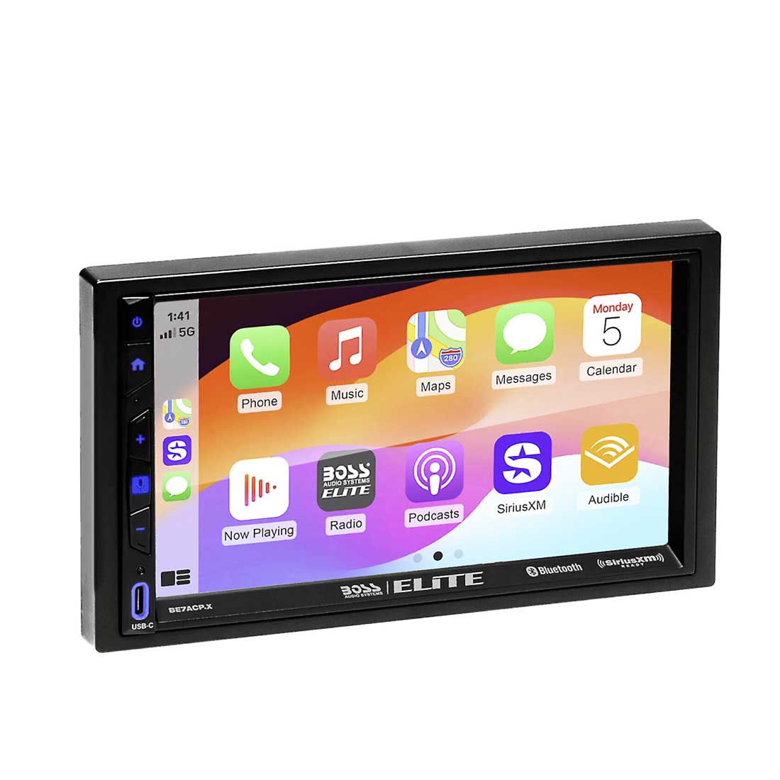 Boss Audio BE7ACP.X 2-DIN In-Dash Digital Multimedia Receiver w/ 7" Touchscreen