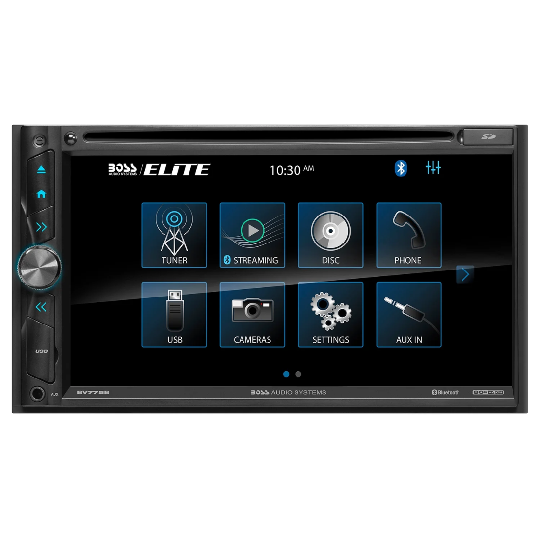 Boss Audio BV775B 2-DIN 6.95" Touchscreen CD/DVD/Bluetooth Multimedia Receiver