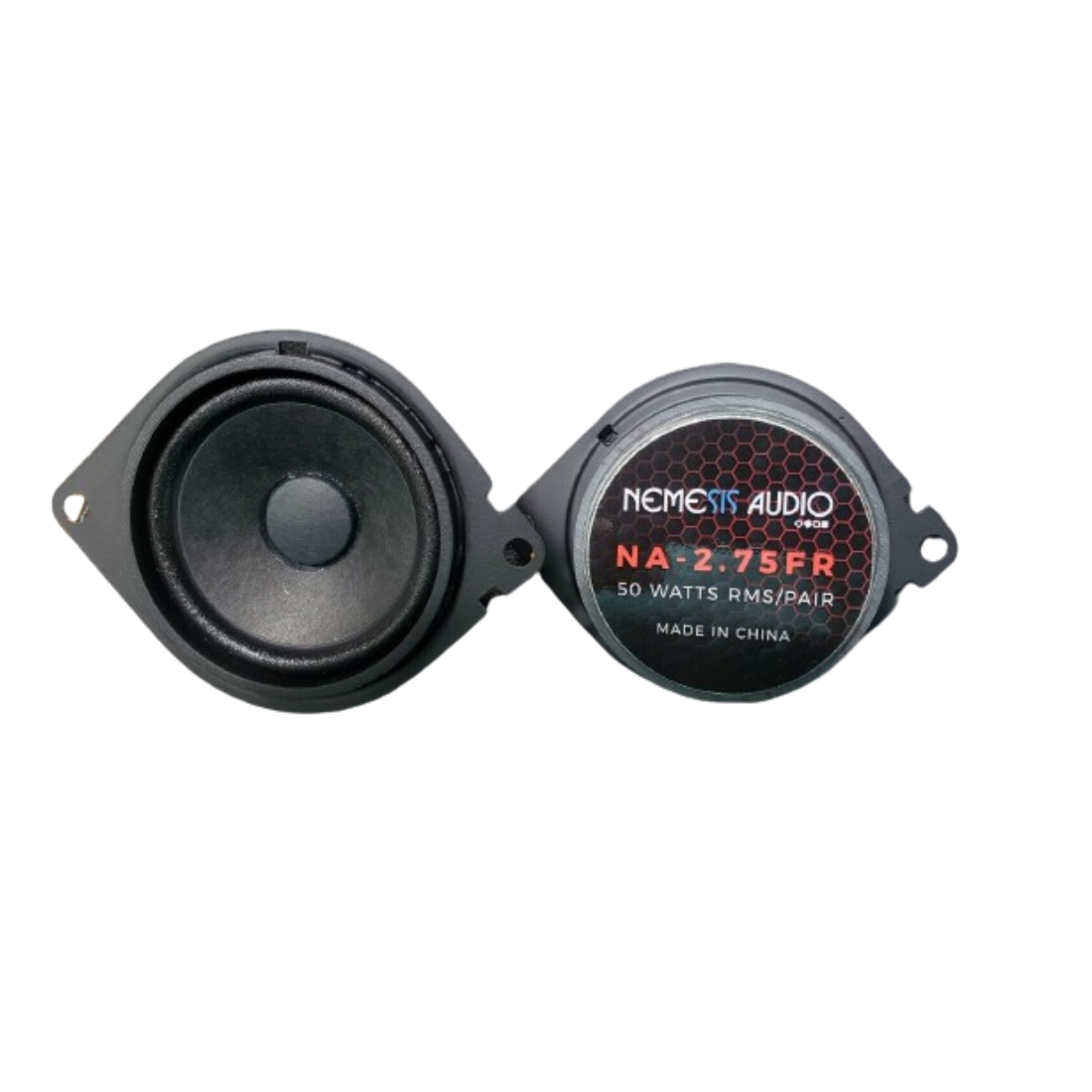 Nemesis Audio NA-2.75FR 2.75" 50 Watts RMS 4-Ohms Full-Range Car Speakers