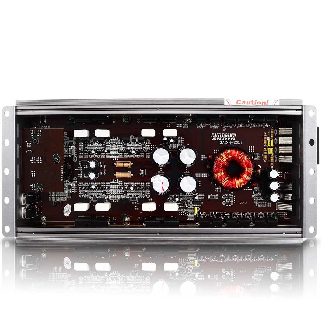 Sundown Audio SAEV4-100.4 4-Channel 100W RMS x 4 @ 4-Ohms Class-AB Car Amplifier