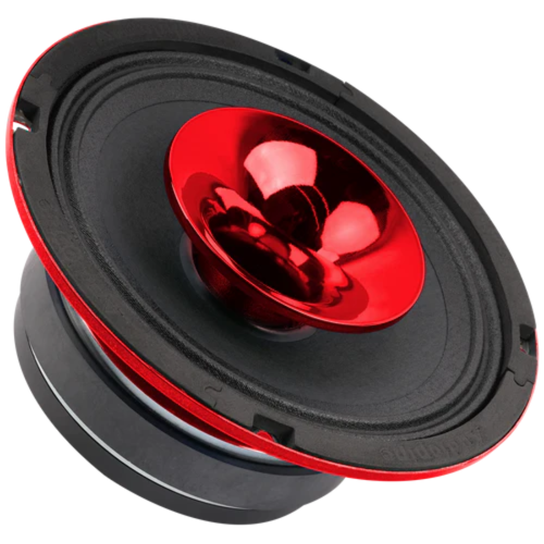 Audiopipe APMB-628GH-RED 6.5" 300W Peak Compression Horn Mid-Range Loudspeaker