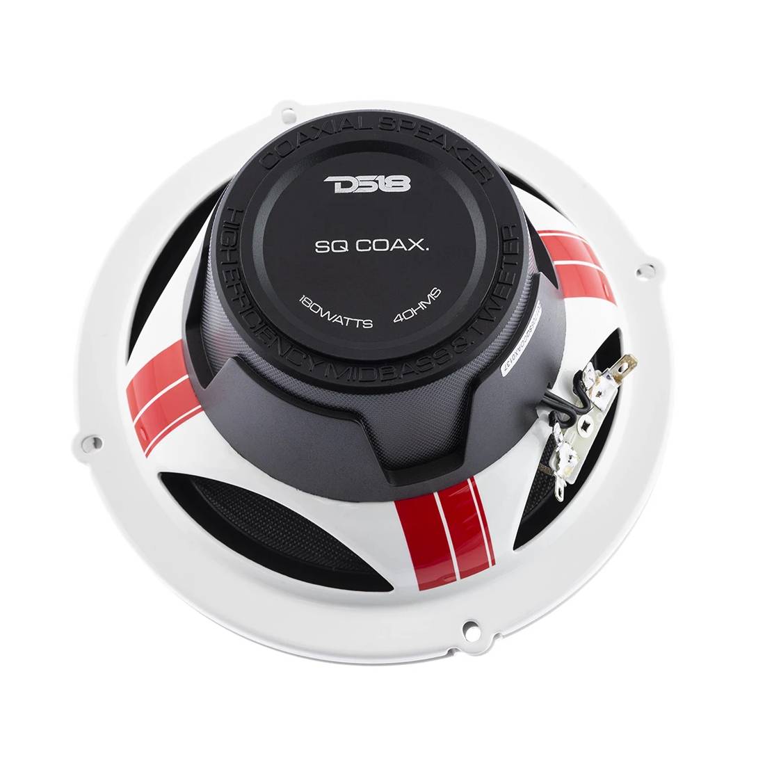 DS18 SQCOMP 300 Watts Max Power 2-Way 6.5 Inch Car Audio Component Speaker System Set