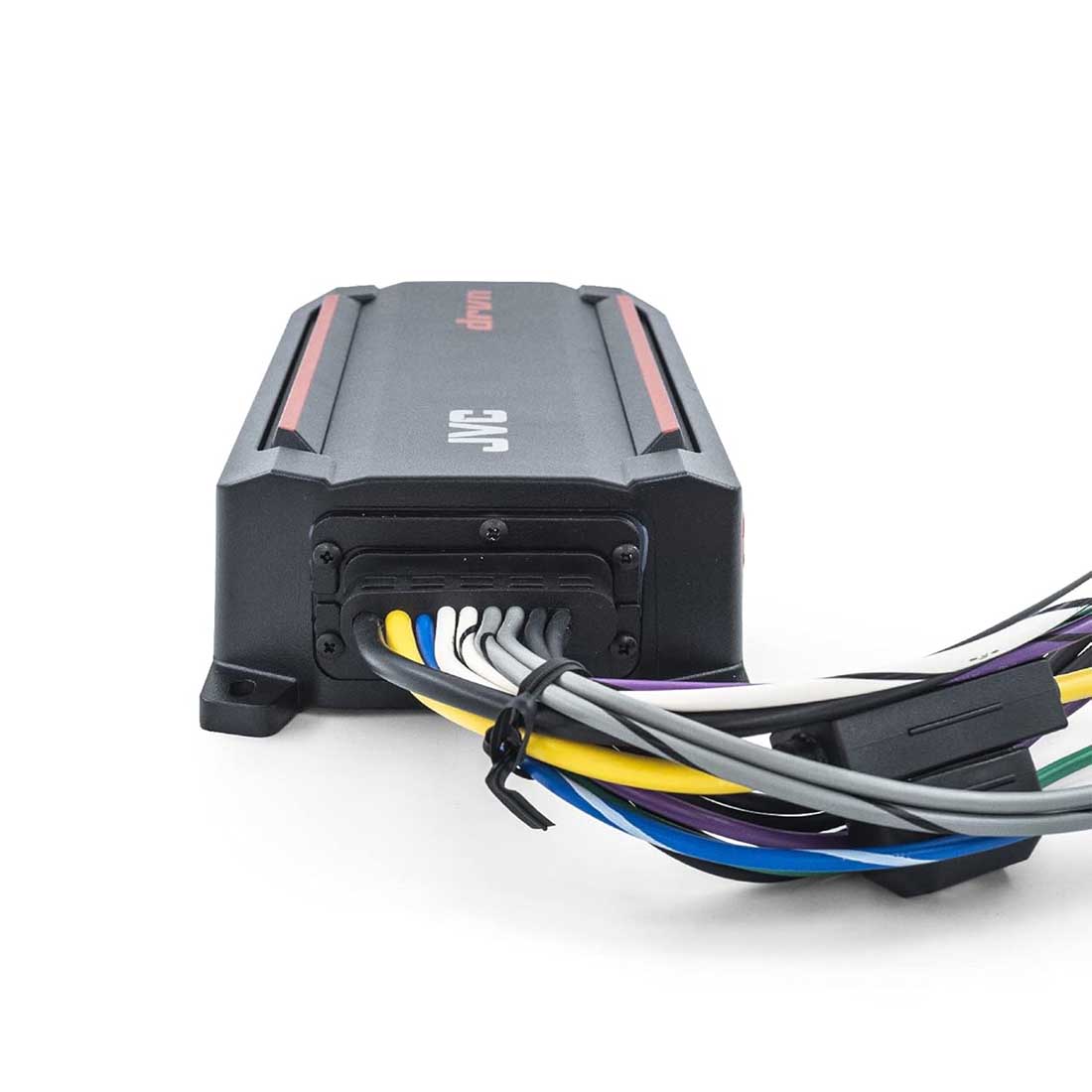 JVC KS-DR2004D 4-Channel 600W Max Marine MotorSports Compact Digital Amplifier