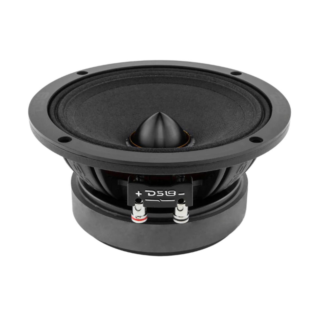 DS18 PRO-ZXI6.4BM 6.5" 600W Max 4-Ohms Car Audio Mid-Range Bullet Loudspeaker