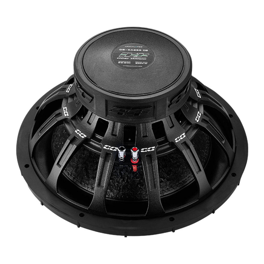 Deaf Bonce Apocalypse DB-SA255 D2 15" 2000W Max Dual 2-Ohm Voice Coil Subwoofer