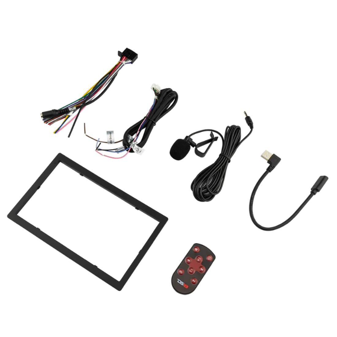 DS18 DDX10.5CP single DIN Mechless Digital Multimedia Receiver w/ 10.5" Touchscreen