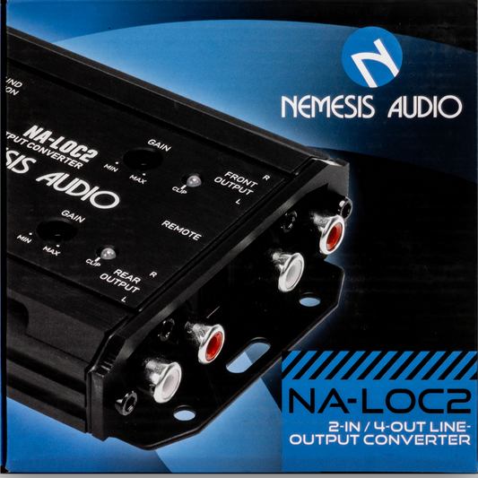 Nemesis Audio NA-LOC2 2-IN / 4-OUT Active Line-Output Converter and Line Driver