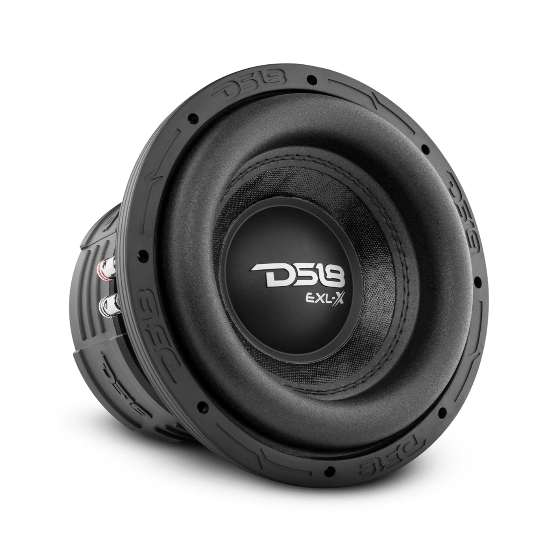 DS18 EXL-X8.4D 8" 1200W Max Dual 4-Ohm Voice Coil DVC Car Audio Subwoofer