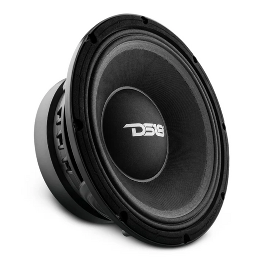 DS18 10XL1400-8 10" 1400W Max 8-Ohm 3.5" Voice Coil Car Mid-Range Loudspeaker