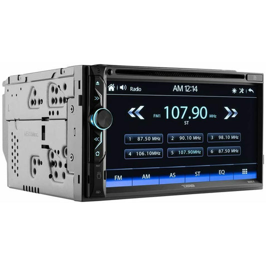 DS18 - DDX6.9 6.9" Touchscreen Double-Din Headunit with DVD, Bluetooth, USB