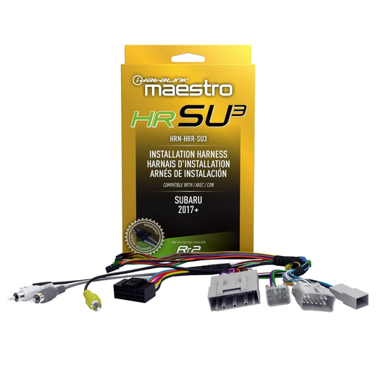 iDatalink Maestro HRN-HRR-SU3 Installation T-Harness for Select Subaru 2017-Up