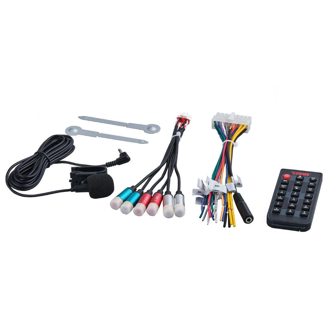 DS18 SDX-P200 1-DIN Bluetooth USB Digital Media Receiver with DSP & Built-in Amp