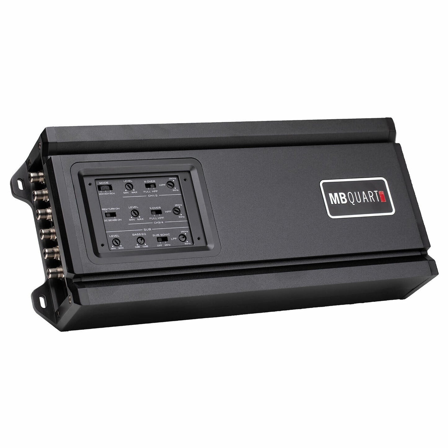 MB Quart RA1-710.5 700W Max 5-Channel Class-D Car Audio Amplifier w/ Bass Remote