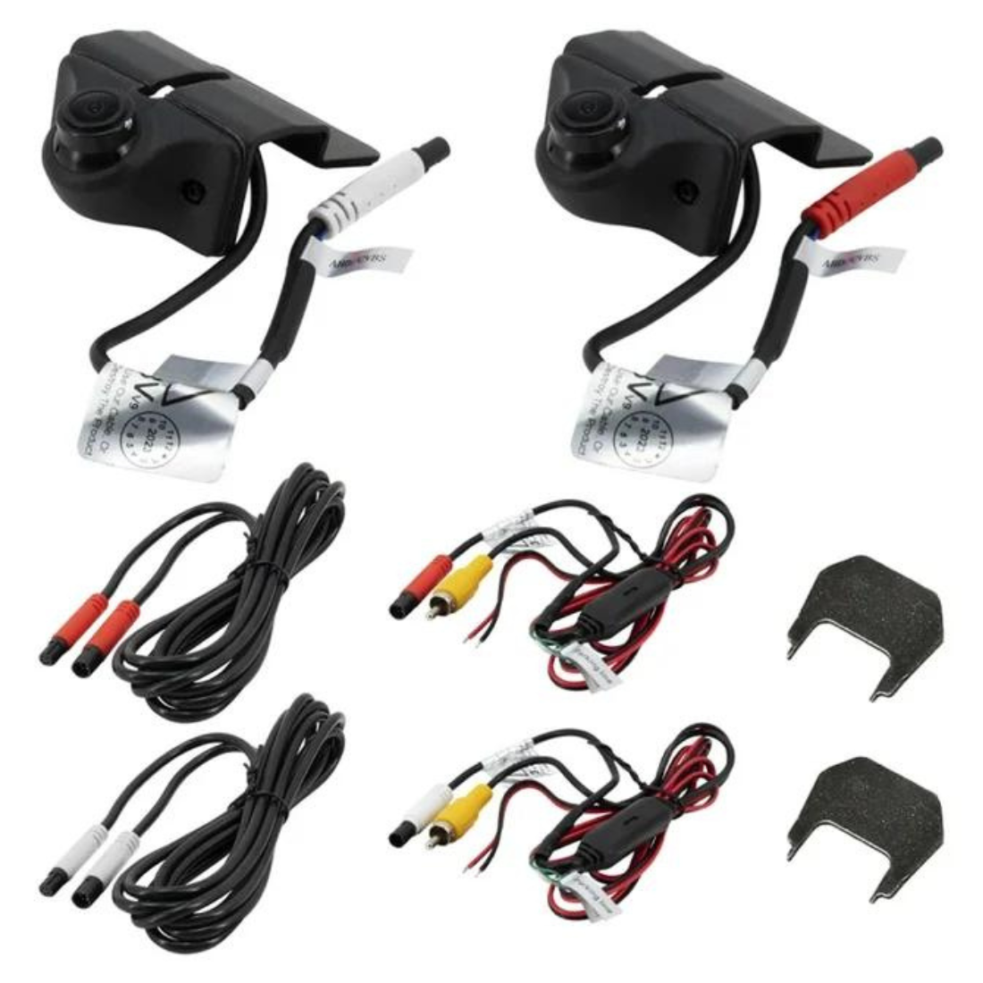 Stinger HDBJK AHD 720P / CVBS 480P Blind Spot Camera Kit for Wrangler JK 2007-18