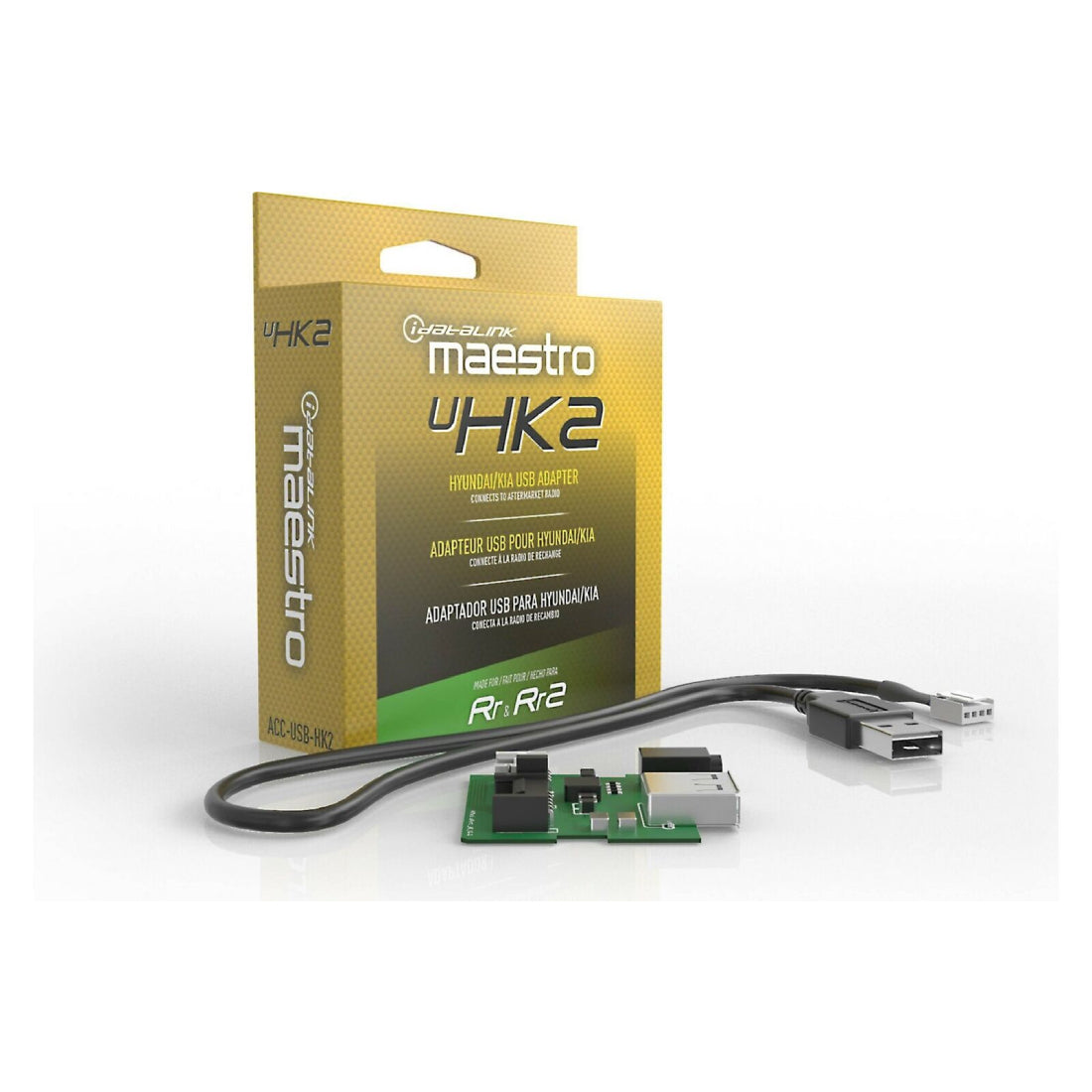 iDatalink ACC-USB-HK2 Adapter fit Hyundai ,Kia Allows to connect the factory USB