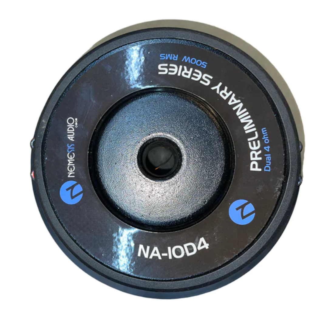 Nemesis Audio NA-10D4 10" 500W RMS Dual 4-Ohm Voice Coil DVC Car Audio Subwoofer
