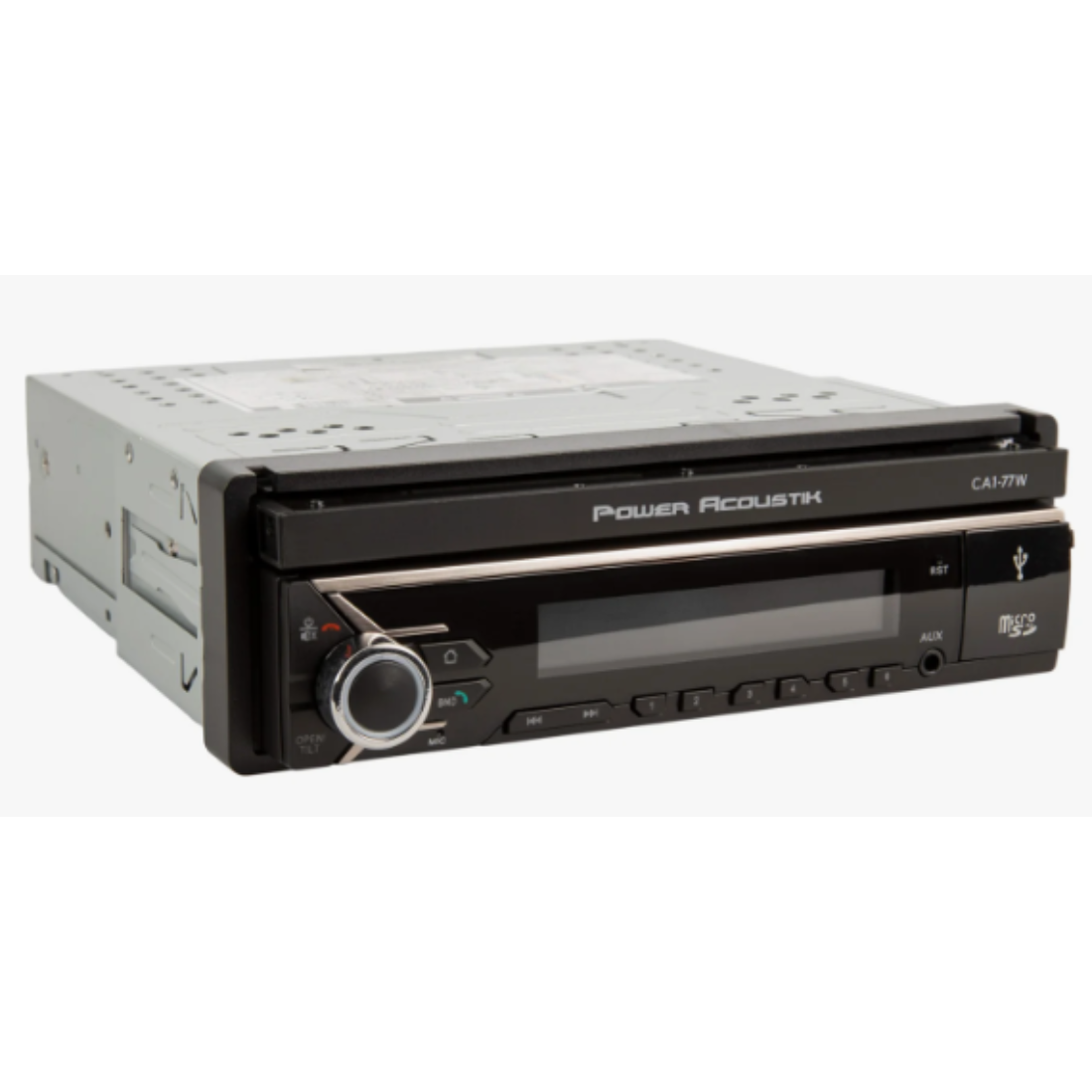 Power Acoustik CA1-77W 7" Digital Media Receiver w/ Apple CarPlay & Android Auto