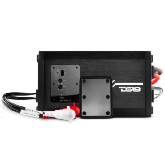 DS18 NXL-X360.2D 2-Channel 1000W Peak IP67 Class-D Full Range Marine Amplifier