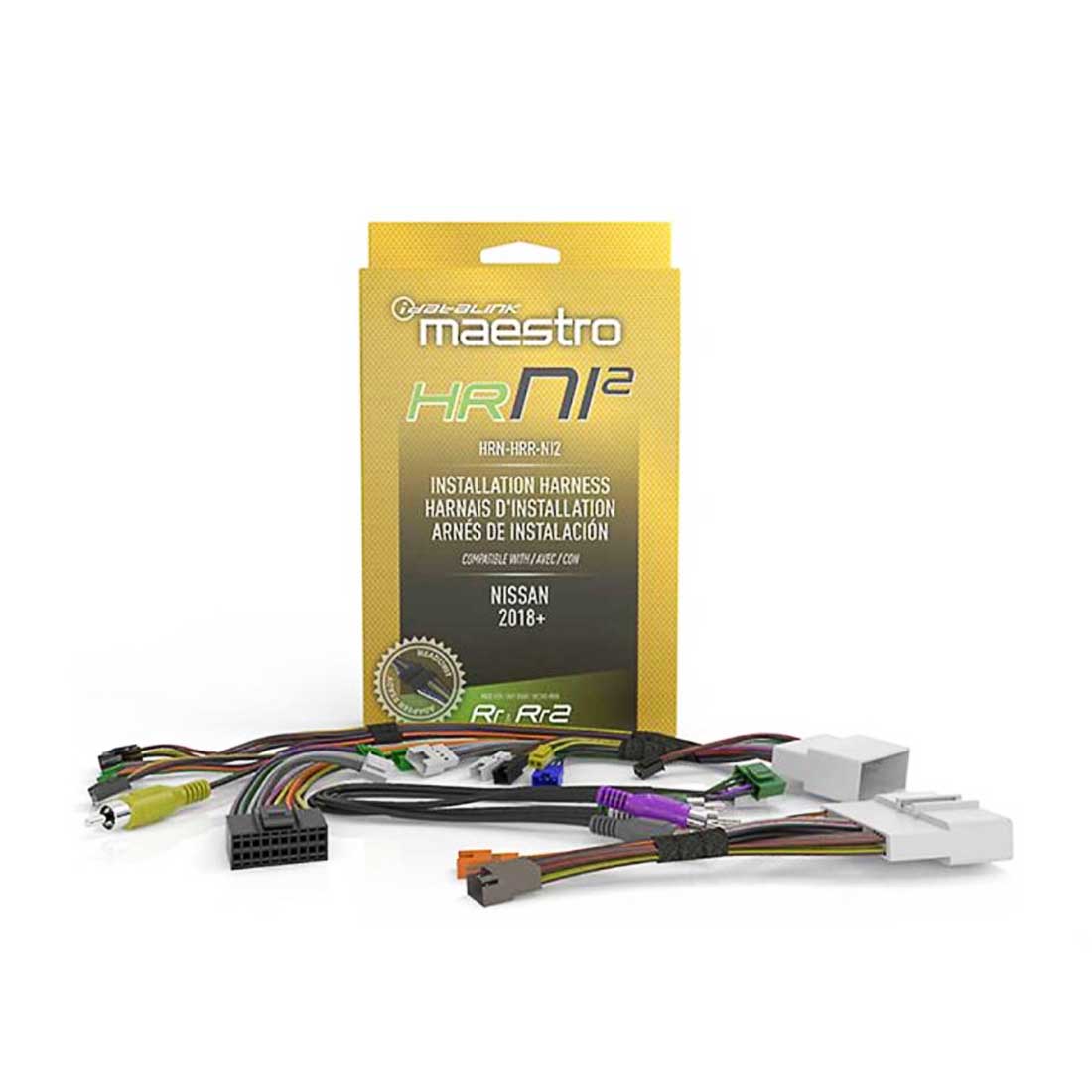 iDatalink HRN-HRR-NI2 Radio Replacement Harness for Select 2017-20 Nissan