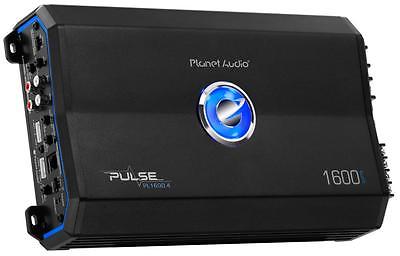 Planet Audio PL1600.4 1600W 2 Ohm Stable 4-CH Full Range Class A/B Car Amplifier